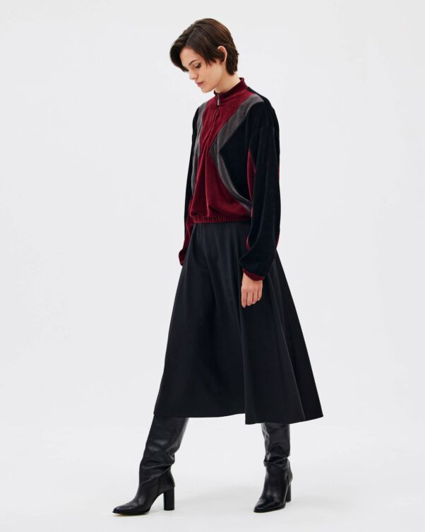 Βελούδινη Μπλούζα - 001301692 - Εικόνα 2