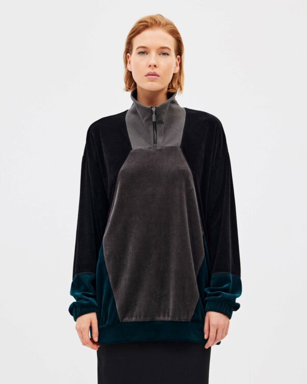 Βελούδινη Μπλούζα - 001301693 - Εικόνα 1