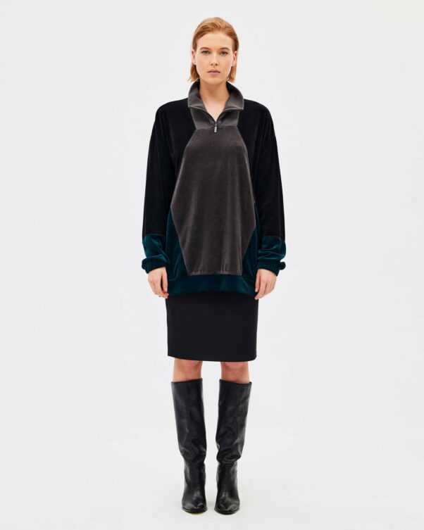 Βελούδινη Μπλούζα - 001301693 - Εικόνα 2