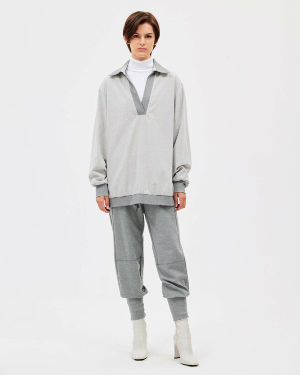 Μπλούζα σε Βαμβακερή Φανέλα - 001761703 - Εικόνα 2