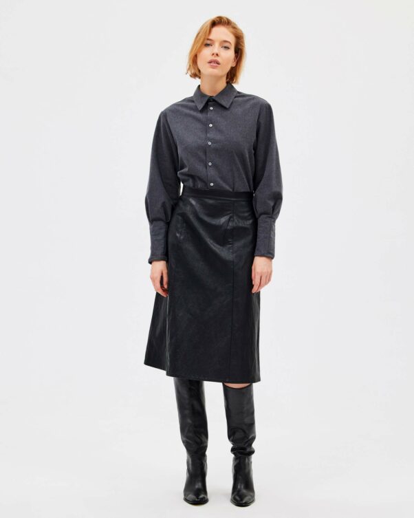 Πουκάμισο σε Βαμβακερή Φανέλα - 001762596 - Εικόνα 1