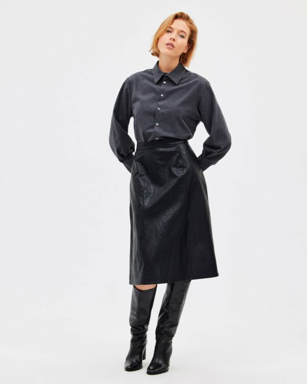 Πουκάμισο σε Βαμβακερή Φανέλα - 001762596 - Εικόνα 2