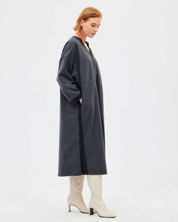 Φόρεμα σε Βαμβακερή Φανέλα - 001765996 - Εικόνα 2