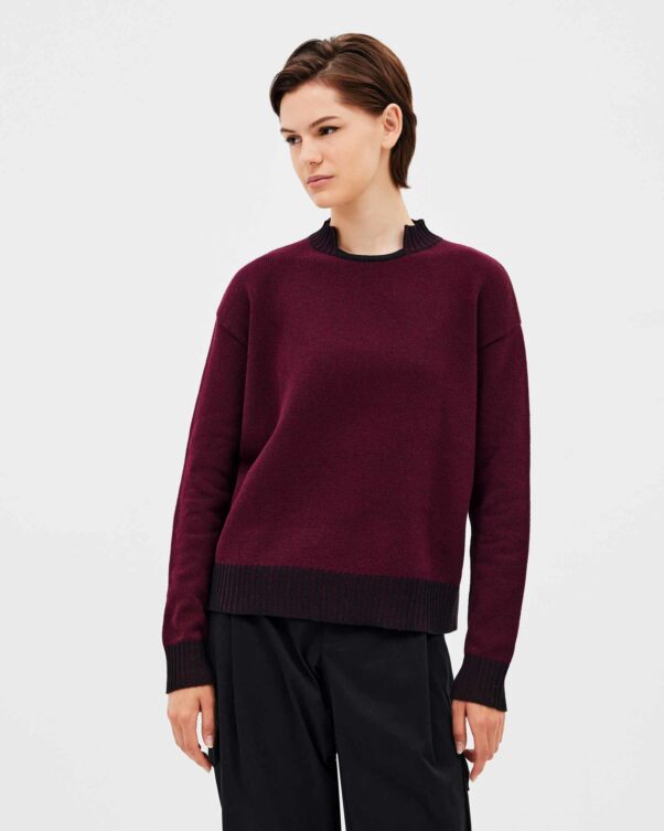 Πουλόβερ σε Μαλλί/Κασμίρ - 002341711 - Εικόνα 1