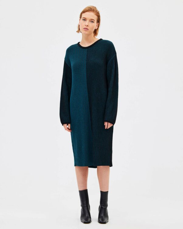 Φόρεμα σε Μαλλί/Κασμίρ - 002346004 - Εικόνα 2