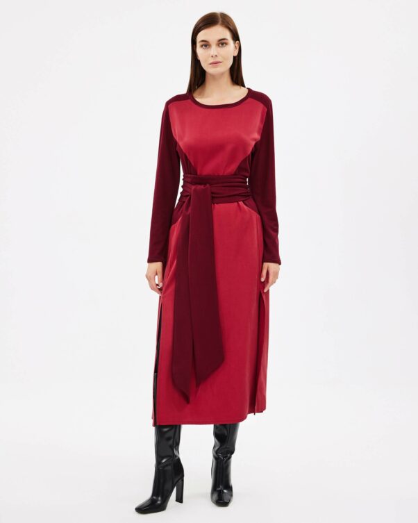 Μακρύ Φόρεμα σε Lyocell - 005855999 - Εικόνα 2