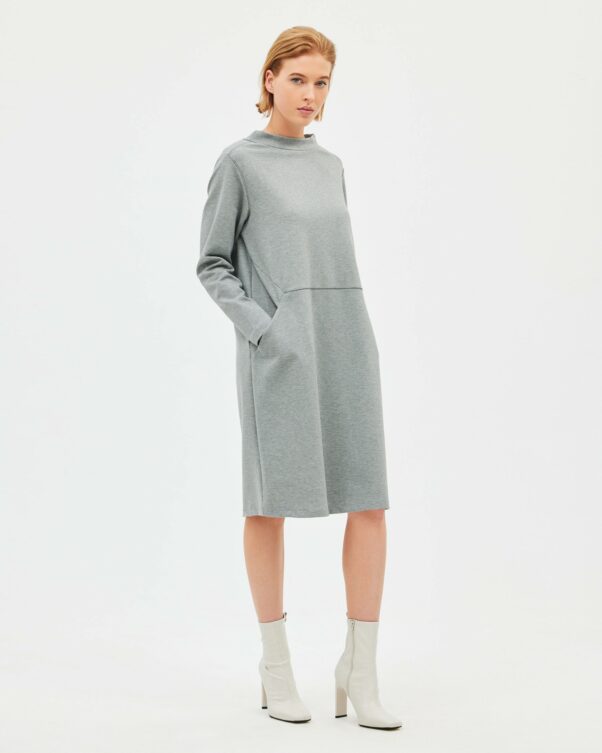 Ίσιο Φόρεμα στο Γόνατο - 006535993 - Εικόνα 2