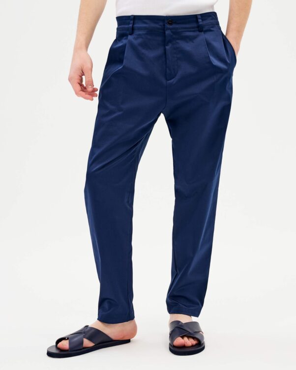 Baggy Gabardine Pants - 001613725m - image 1