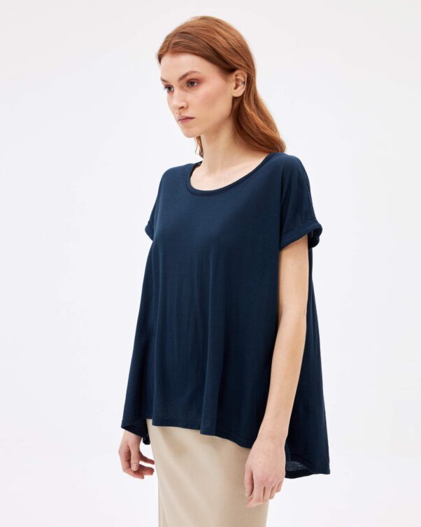 Λεπτή Βαμβακερή Μπλούζα - 001621742 - Εικόνα 1