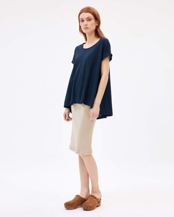 Λεπτή Βαμβακερή Μπλούζα - 001621742 - Εικόνα 2