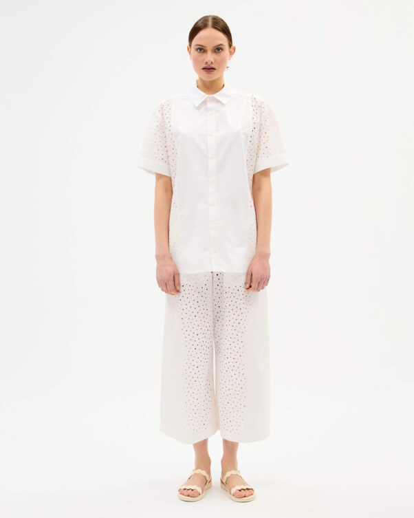 Πουκάμισο σε Διάτρητη Ποπλίνα - 001972599 - Εικόνα 2