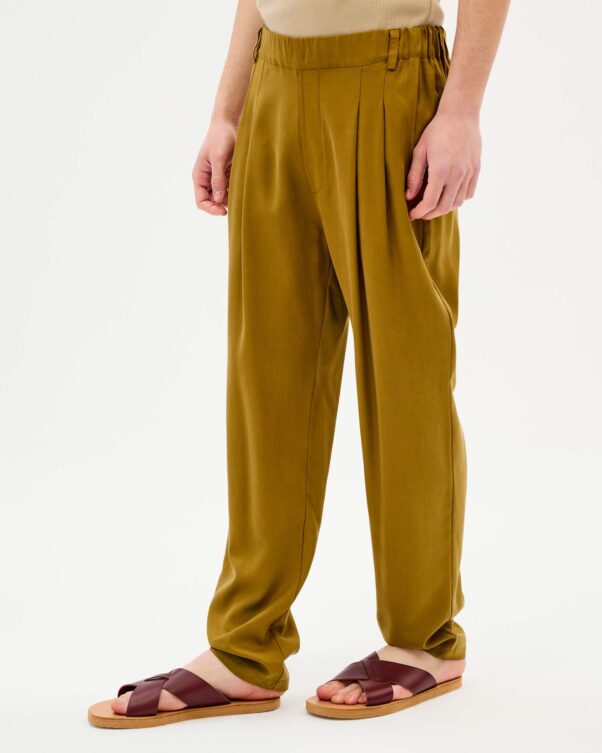 Φαρδύ Παντελόνι σε Lyocell - 006663720m - Εικόνα 1