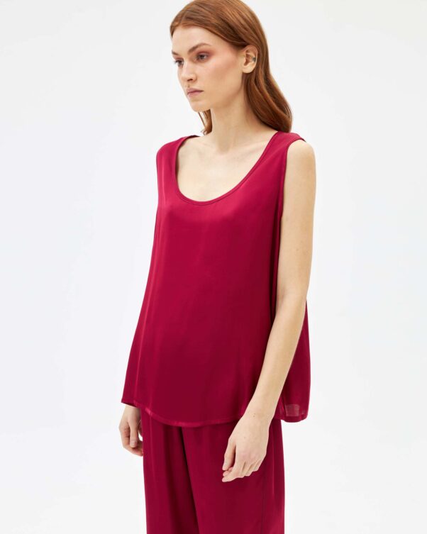 Μπλούζα σε Σατέν - 006751740 - Εικόνα 1