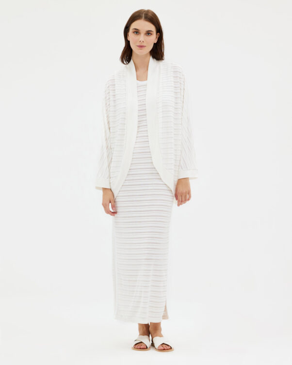 Πετσετέ Devore Bamboo Ζακέτα - 004042159 - Εικόνα 2