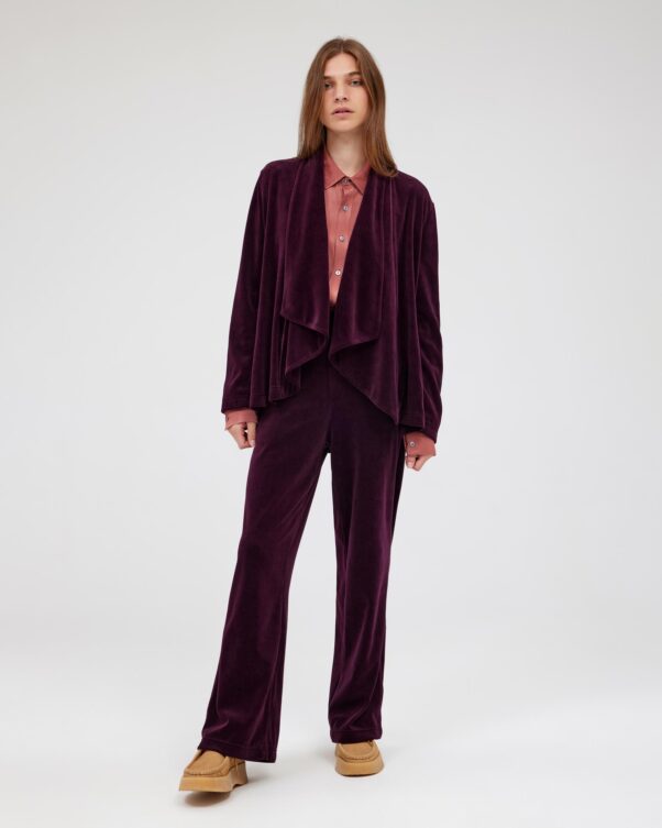 Βελούδινη Φαρδιά Κλος Ζακέτα - 001302803 - Εικόνα 2