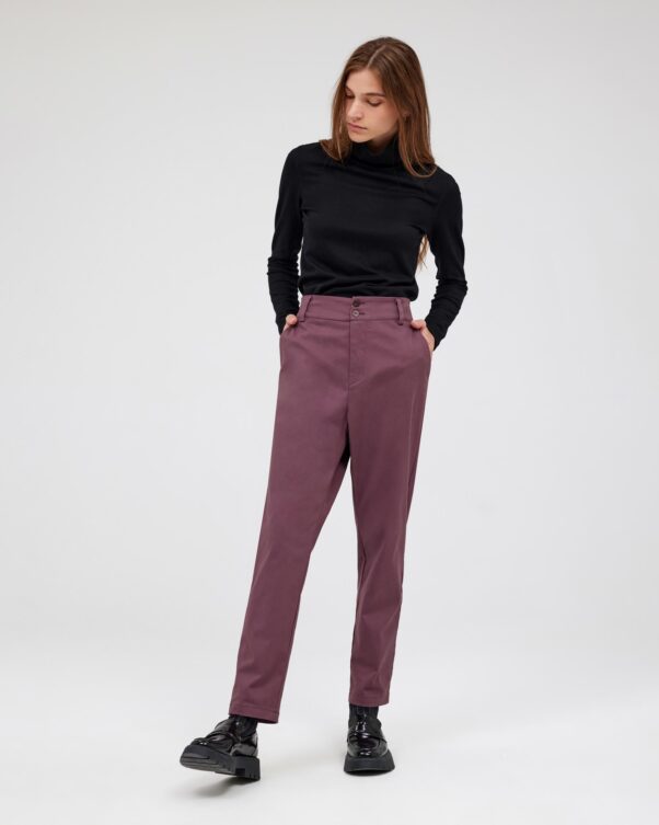 Baggy Cotton Cabardine Pants - 001773728 - image 1