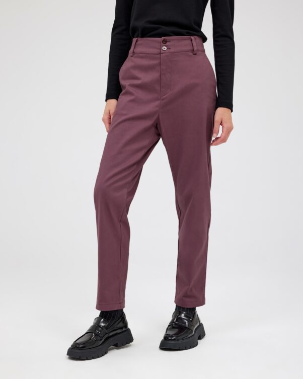 Baggy Cotton Cabardine Pants - 001773728 - image 2