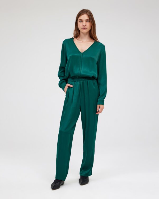 Σατέν Παντελόνι Ίσιο - 006113195 - Εικόνα 1