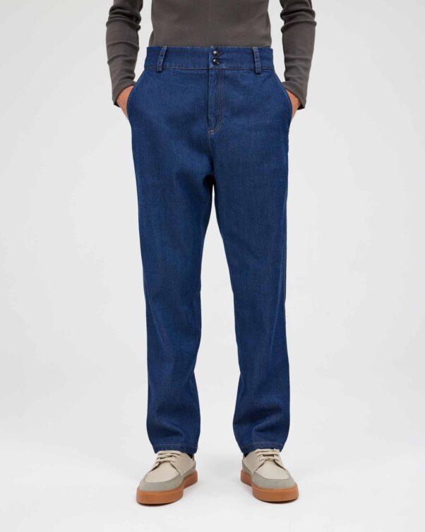 Baggy Denim Pants - 006743728m - image 2