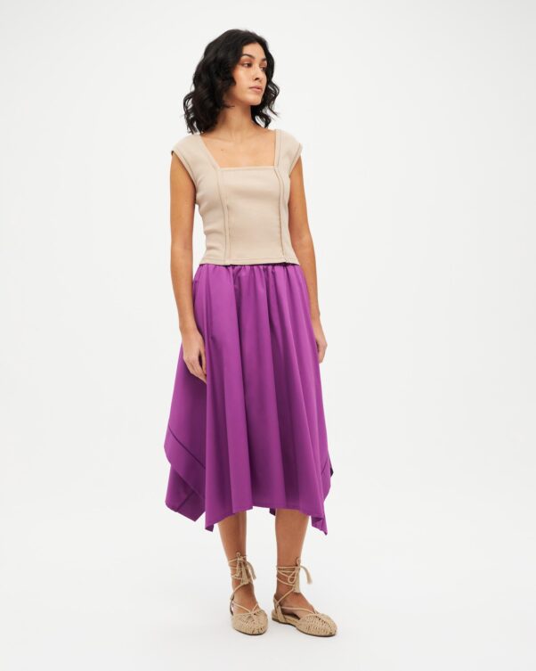 Αμάνικη Βαμβακερή Ριπ Μπλούζα - 001011774 - Εικόνα 2