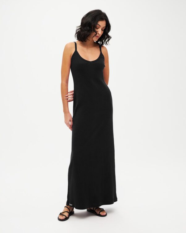 Cotton A-line Dress - 001015006 - image 2