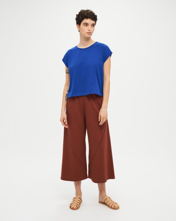 Αμάνικη Βαμβακερή Μπλούζα - 001021769 - Εικόνα 2