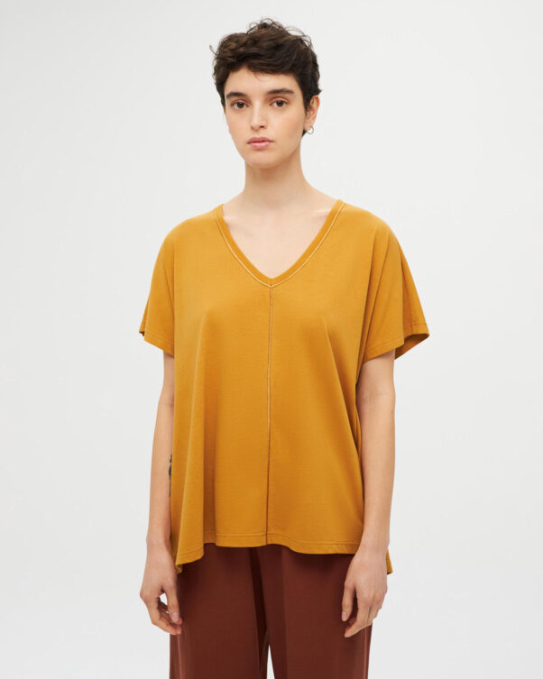 Βαμβακερή Μπλούζα σε Γραμμή Α - 001021771 - Εικόνα 1