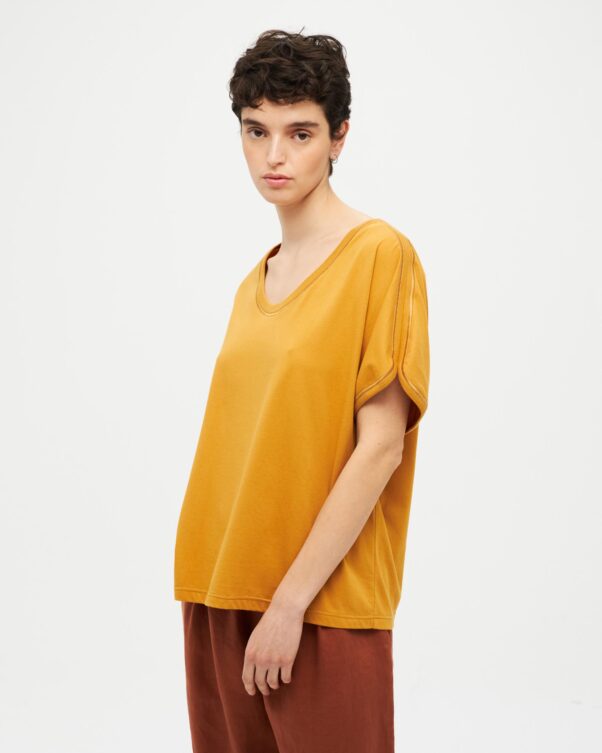 Βαμβακερή Μπλούζα με Japonais Μανίκια - 001021775 - Εικόνα 1