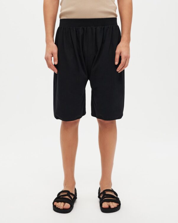 Βαμβακερή Βερμούδα με Λάστιχο στη Μέση - 001023313m - Εικόνα 2