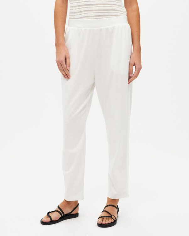 Βαμβακερό Παντελόνι με Λάστιχο στη Μέση - 001023729 - Εικόνα 2