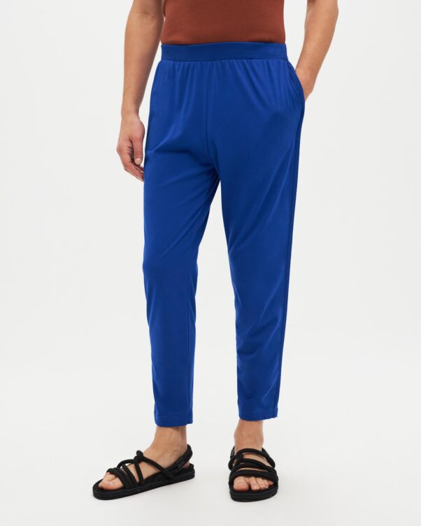 Βαμβακερό Παντελόνι με Λάστιχο στη Μέση - 001023729m - Εικόνα 2