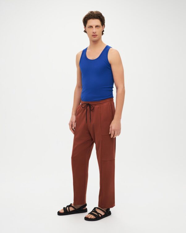 Βαμβακερό Φαρδύ Παντελόνι - 001443731m - Εικόνα 1