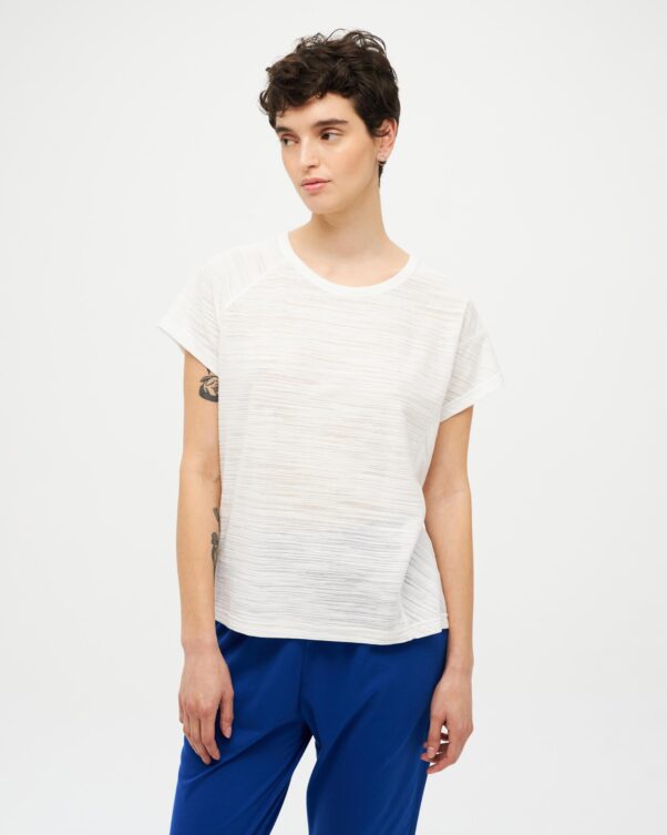 Βαμβακερή Devore Κοντομάνικη Μπλούζα - 001841770 - Εικόνα 1