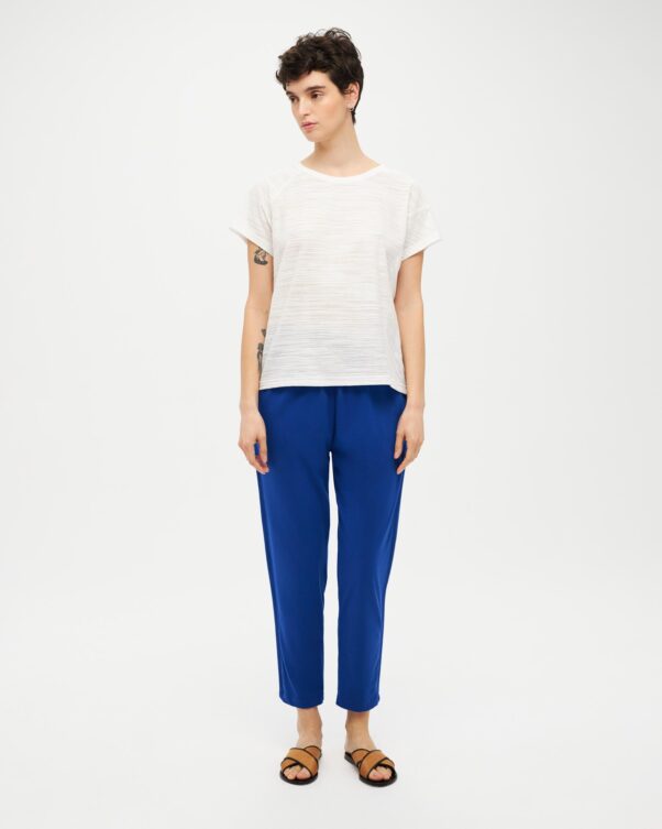 Βαμβακερή Devore Κοντομάνικη Μπλούζα - 001841770 - Εικόνα 2