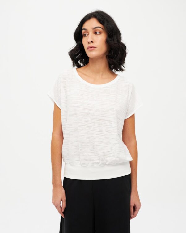 Βαμβακερή Devore Αμάνικη Μπλούζα - 001841787 - Εικόνα 1