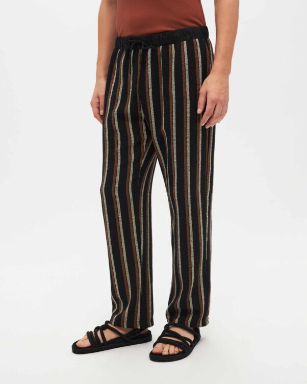 Ριγέ Φαρδύ Παντελόνι - 003013738m - Εικόνα 2