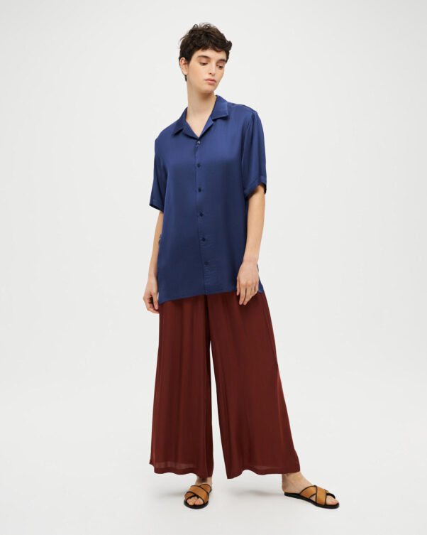 Σατέν Πουκάμισο σε Χαβανέζικο Στυλ - 006752905 - Εικόνα 2