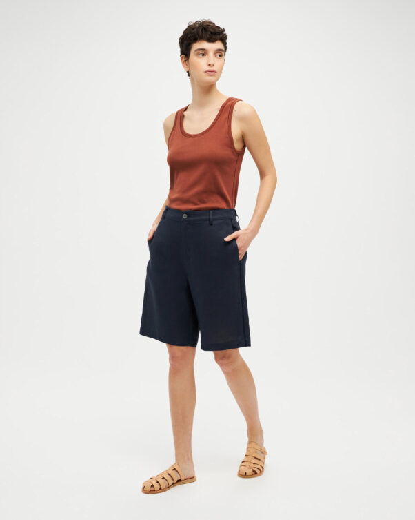 Λινή βερμουδα - 008013357 - Εικόνα 1