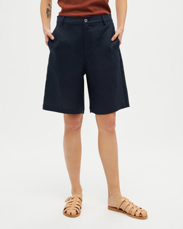 Λινή βερμουδα - 008013357 - Εικόνα 2