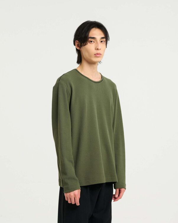 Φαρδιά Μπλούζα σε Πλέξη Καλαμπόκι - 001251768m - Εικόνα 1