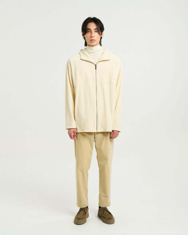 Βελούδινη Ζακέτα με Κουκούλα - 001302813m - Εικόνα 2