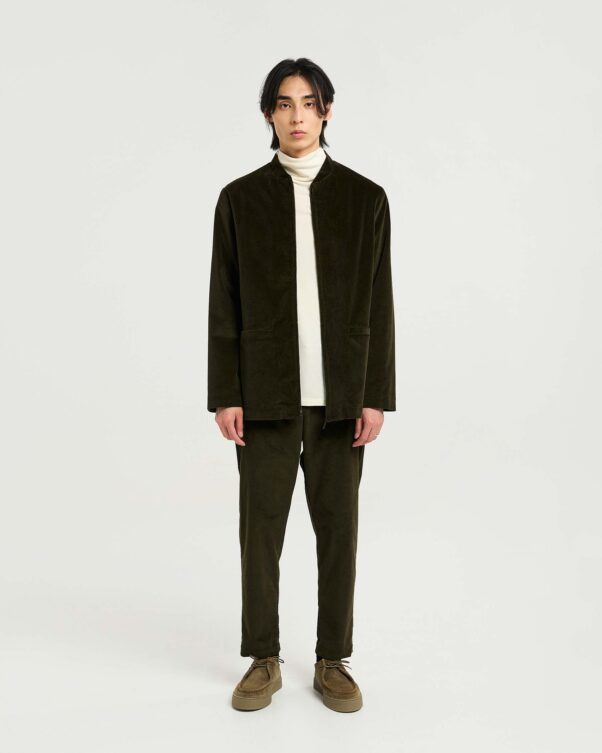 Κοτλέ Ζακέτα με Φερμουάρ - 001372816m - Εικόνα 2