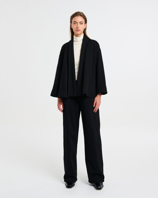 Φούτερ Ζακέτα σε Στυλ Κιμονό - 001422767 - Εικόνα 2