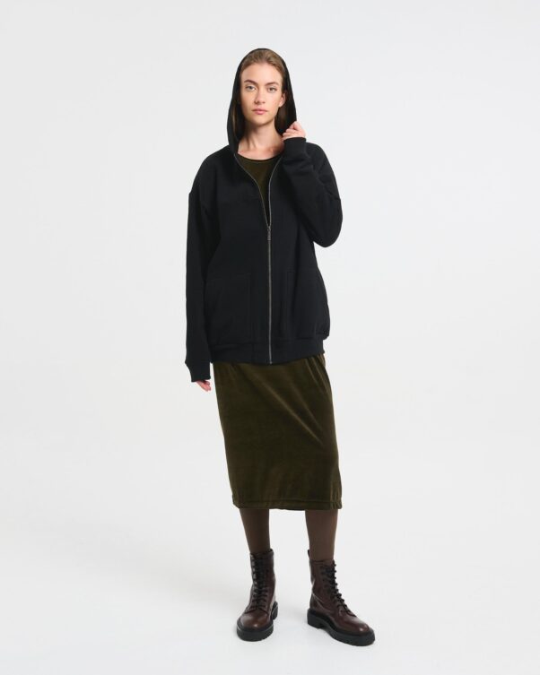 Φούτερ Ζακέτα με Κουκούλα - 001422814 - Εικόνα 2