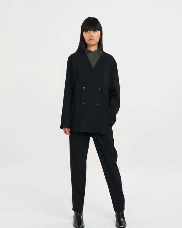 Σταυρωτό Μάλλινο Σακάκι - 002142810 - Εικόνα 2