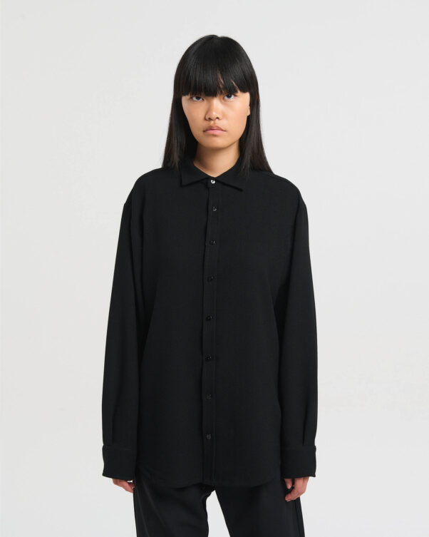 Πουκάμισο σε Μάλλινο Κρεπ - 002152553 - Εικόνα 1