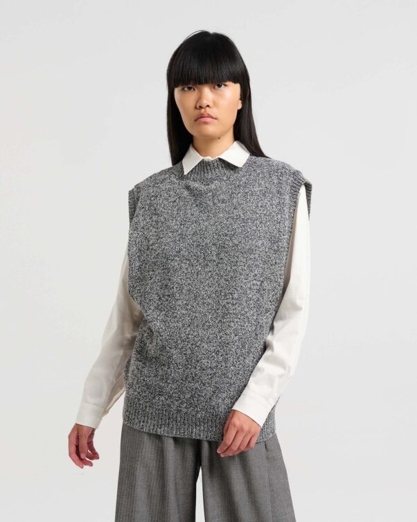 Μάλλινη Μπλούζα Χωρίς Μανίκια - 002291806 - Εικόνα 1