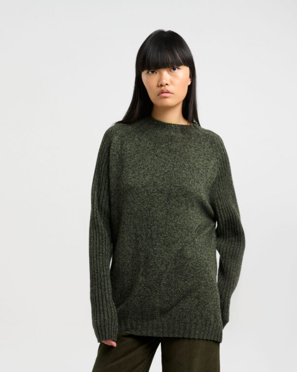 Μάλλινη Μπλούζα με Λαιμόκοψη - 002291808 - Εικόνα 1