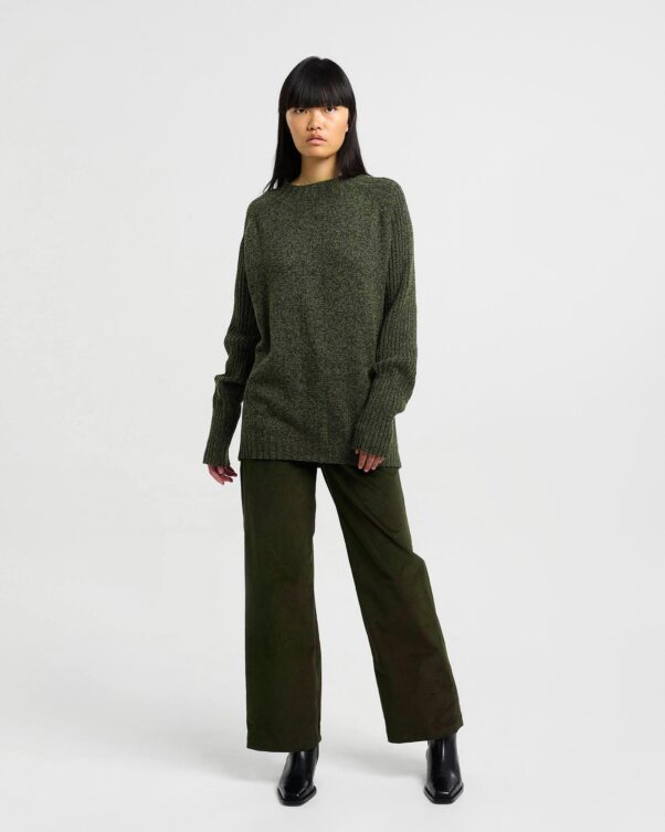 Μάλλινη Μπλούζα με Λαιμόκοψη - 002291808 - Εικόνα 2