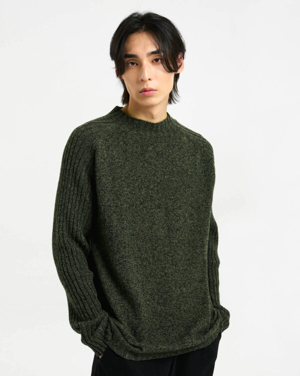 Μάλλινη Μπλούζα με Λαιμόκοψη - 002291808m - Εικόνα 1